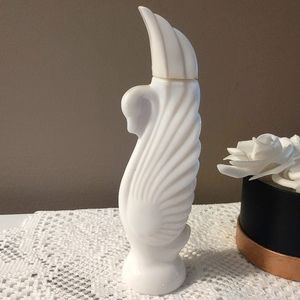 Vintage 1974 Avon Swan Lake Bird Of Paradise Cologne Bottle